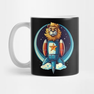 Lion Rocket Mug